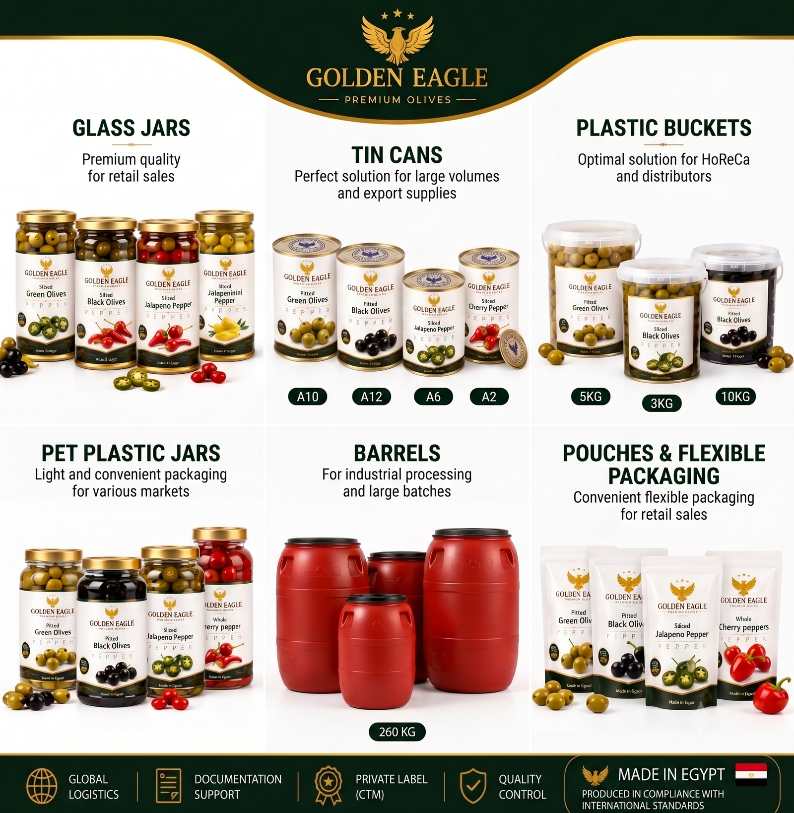 Egyptian Canned Vegetables Supplier - Golden Eagle